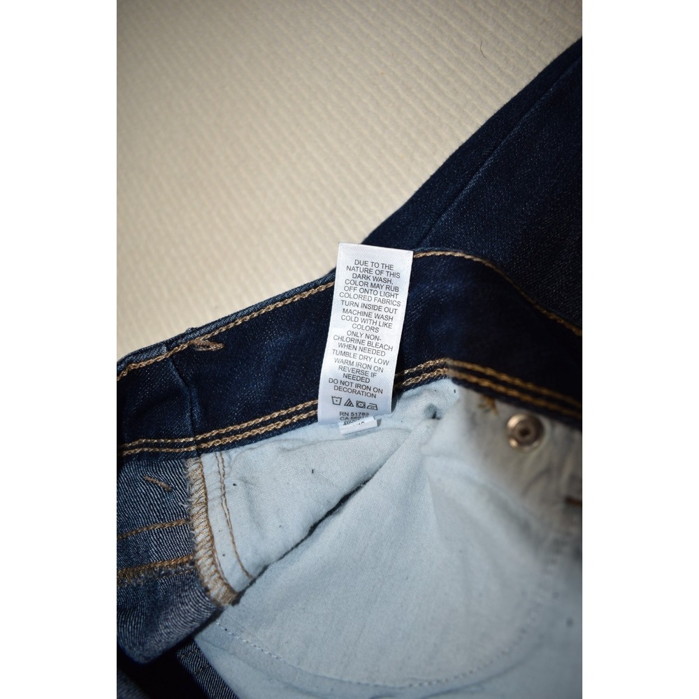 Maurices Jeans Womens 18W Short Blue Bootcut Stretch Embroidered Pockets Denim - Picture 4 of 9